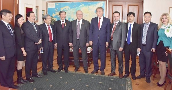 Г.А. Зюганов встретился с делегацией Вьетнама