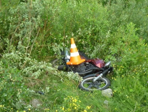 В Ленинском районе в ДТП погиб мотоциклист