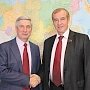 Иван Мельников встретился с кандидатом в губернаторы Иркутской области Сергеем Левченко
