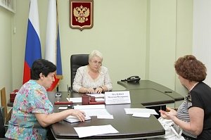 Наталья Маленко провела личный прием граждан