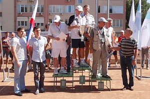 В Симферополе определены призеры Всероссийского турнира по теннису между ветеранов