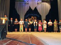 Алла Пашкунова приняла участие в праздновании 80-летия со дня образования Сакского района