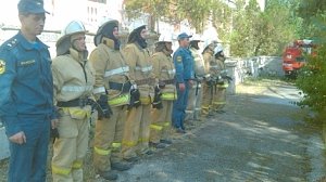 Крымские спасатели совершенствуют свои навыки