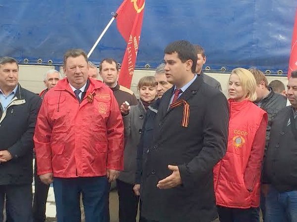 Тульский обком Компартии отправил очередную гуманитарную помощь в Новороссию