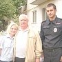 В Красногвардейском районе полицейские поздравили ветеранов органов внутренних дел с Международным днем пожилых людей