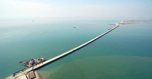 Первый рабочий мост в Керченском проливе построен