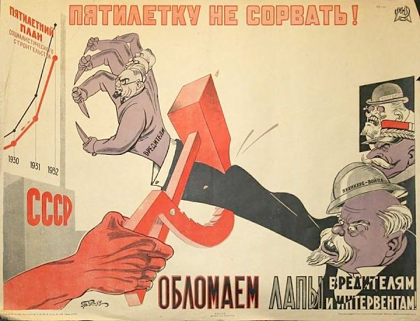Саботаж и вредительство в народном хозяйстве СССР в 1920–1930-е годы