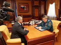 Сергей Аксёнов заслушал доклад главы МЧС Крыма об итогах работы ведомства за 9 месяцев