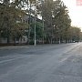В Керчи кладут асфальт на Горького и в районе автовокзала