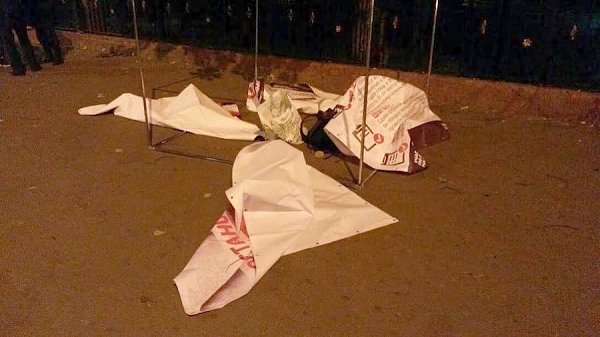 В Москве мигранты устроили бандитское нападение на пункт сбора подписей против поборов на капремонт