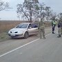 В Крым не пустили машину с контрабандными жвачками