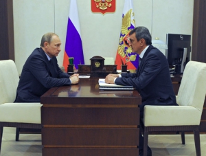Владимир Путин провёл встречу с губернатором Севастополя