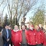 Новгородские коммунисты приняли участие в открытии памятника Герою Советского Союза Александру Панкратову