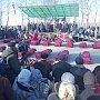 Подольские коммунисты и комсомольцы почтили память погибших красноармейцев, погибших в сражении за Москву