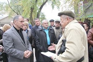 Владимир Константинов в рамках Дня Государственного Совета РК посетил Белогорский район