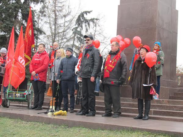 Празднование 98-й годовщины Великого Октября в Мордовии