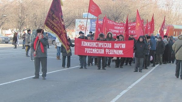 Хабаровский край. Город Юности встретил годовщину Великого Октября