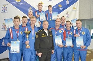 Сборная севастопольского Нахимовского училища стала первым чемпионом ВМФ России по водному поло