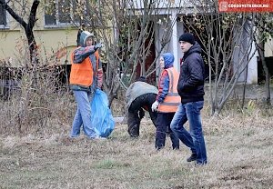 В некоторых районах Керчи благоустраивают жилые дворы