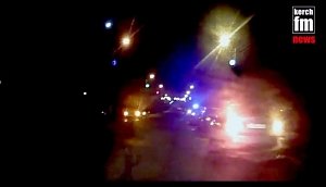 В Керчи «Дэу» столкнулся с патрульным автомобилем полиции