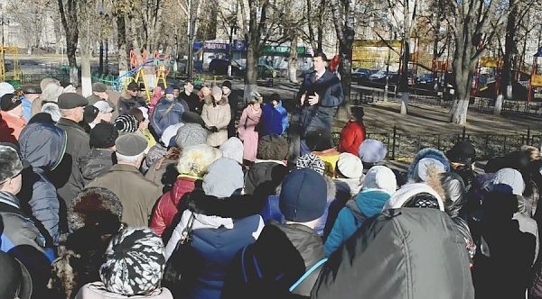 Олег Лебедев продолжает проводить массовые встречи с избирателями