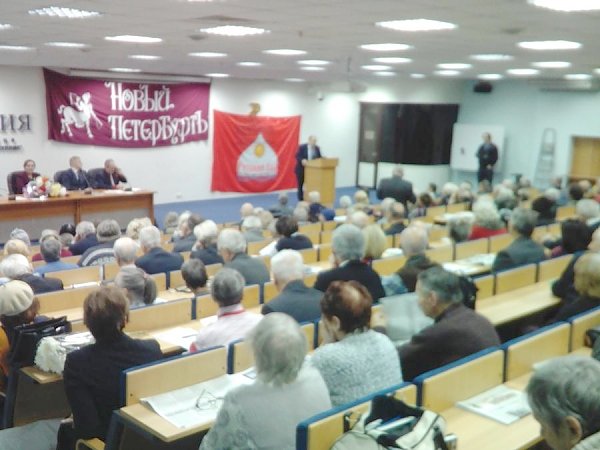 Активисты движения «Русский Лад» приняли участие в праздничных мероприятиях, посвященных юбилею независимой газеты «Новый Петербургъ»