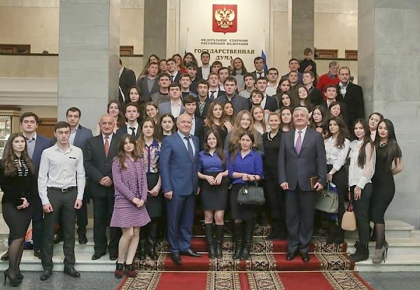 Студенты из Кабардино-Балкарии посетили Государственную Думу РФ