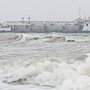 На Керченской переправе шторм, движение судов приостановлено