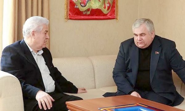 К.К. Тайсаев встретился с Председателем Партии коммунистов Республики Молдова В.Н. Ворониным