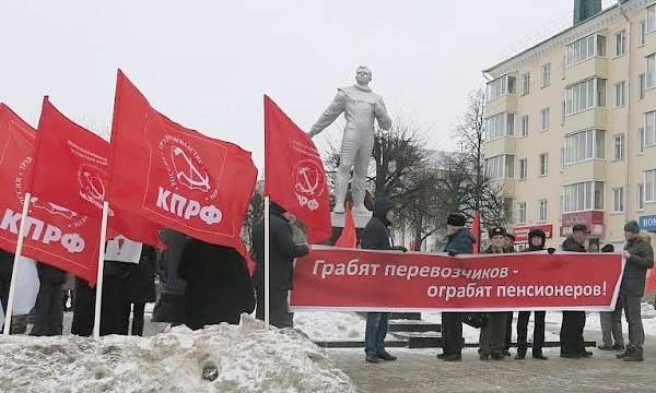 В Чувашии продолжаются протесты против системы «Платон»