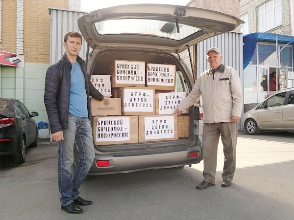 Комсомольцы Брянщины собрали около 7000 книг для детей Новороссии