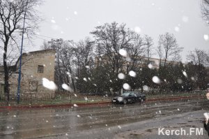 В Керчи на неделе прогнозируют дождь и снег