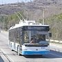 Сегодня в Столице Крыма частично восстановят троллейбусное сообщение