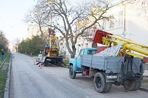 Евпатория готовится к новогодним праздникам