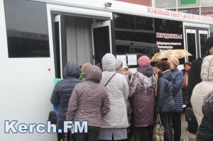 В Керчи за неделю врачи мобильного госпиталя приняли более 2,5 тысяч