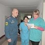 Крымские спасатели проводят противопожарную проверку лечебных учреждений полуострова