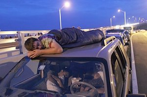 Крымчанам разрешили безнаказанно спать нетрезвыми в автомобилях