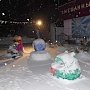 Тюменская область. Активисты женского союза построили в с.Покровское снежный городок