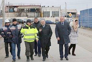 Ефим Фикс осмотрел новую технологическую дорогу для строительства моста через Керченский пролив