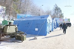 В Крыму развернуты пункты обогрева