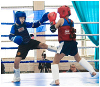 Евпаторийские спортсмены приняли участие в Чемпионате Крыма по тайскому боксу