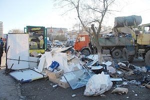 Магистральную теплосеть в Евпатории отремонтировали после сноса трёх торговых рядов рынка «Олимп»