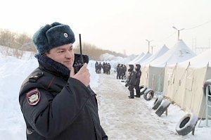 Об обеспечении общественного порядка во время проведения праздника Крещения Господня