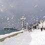 Синоптики: в Крыму на выходных будет снежно и холодно
