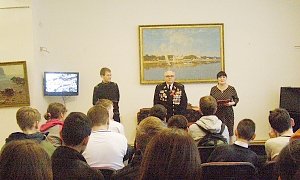 Евпаторийским школьникам рассказали о Сталинградской битве