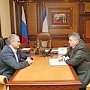 Сергей Аксёнов провёл рабочую встречу с главой администрации Красноперекопска