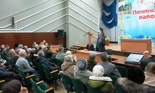 Чувашская Республика. В.С. Шурчанов выступил перед избирателями с отчётом о своей парламентской деятельности