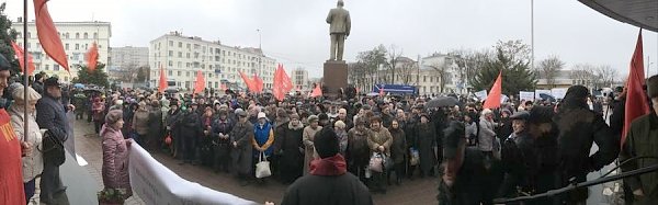 С.П.Обухов на митинге в Краснодаре "Хватит обирать народ!": Поддерживаю требования отставки мэра Евланова и главы фонда капремонта Березницкой