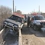 Крымские спасатели вытащили авто из кювета