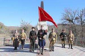 В Симферопольском районе отметили 72-ю годовщину Бешуйского боя